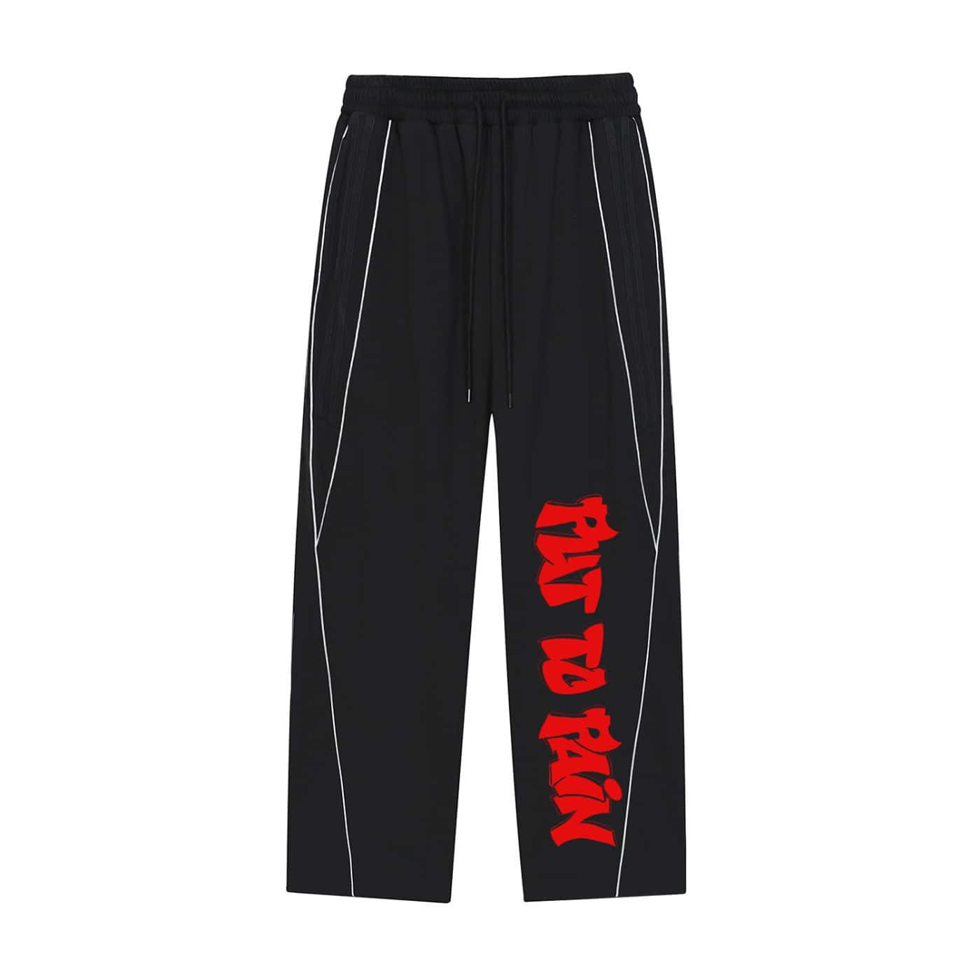 Reflection Striped Logo Sweatpants